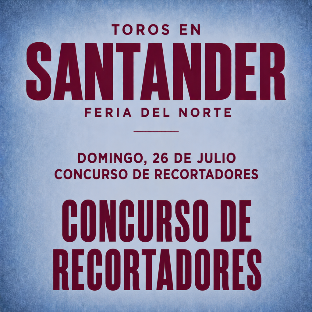Recortes Competition, July 26, Santander 2026