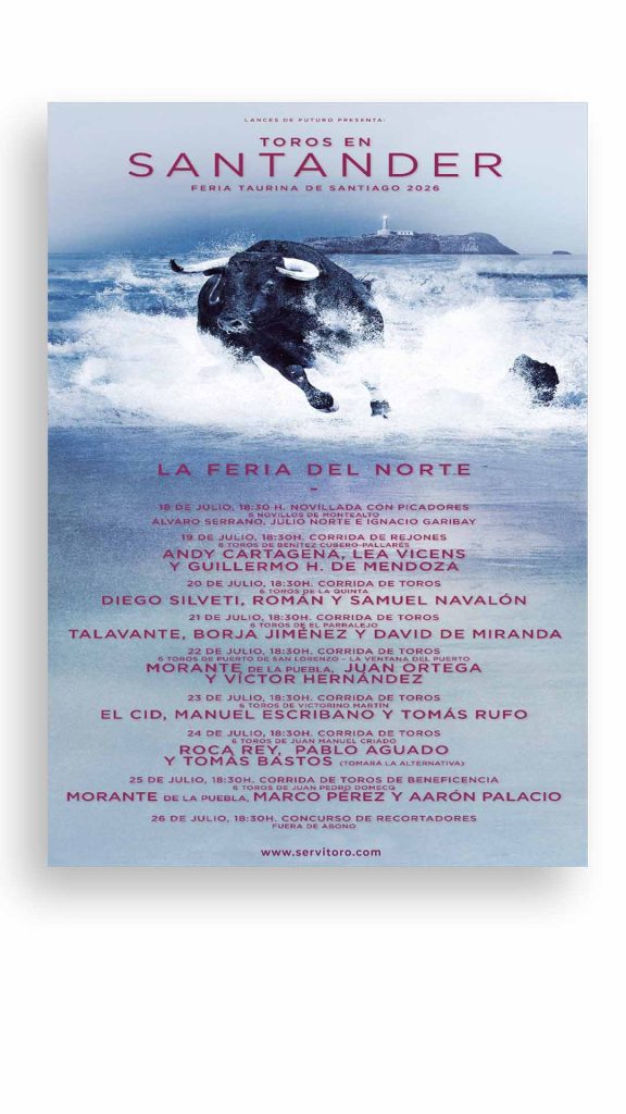 Cartel Toros Santander 2026