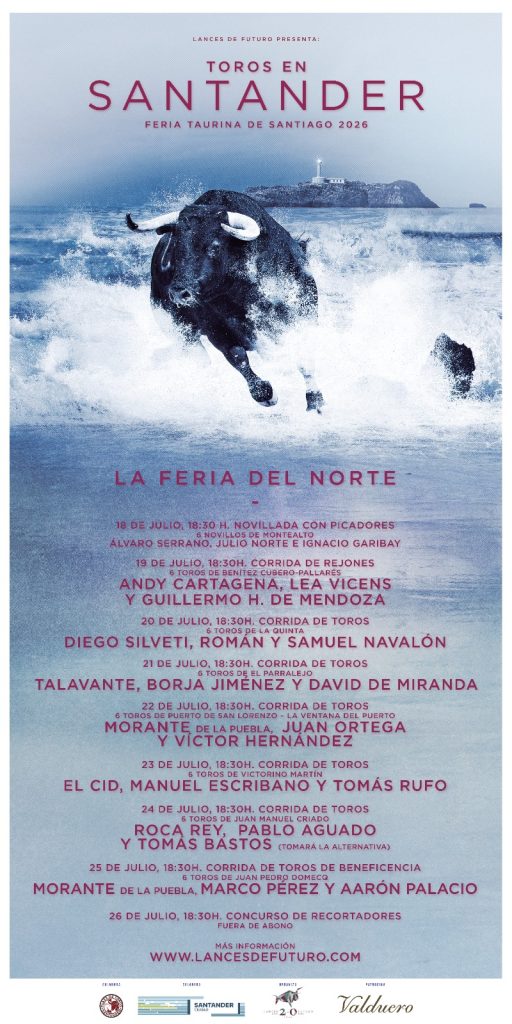 Cartel Toros Santander 2026
